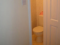 Bathroom at Plaza Hotel