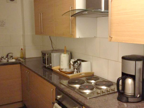 The kitchen facilities