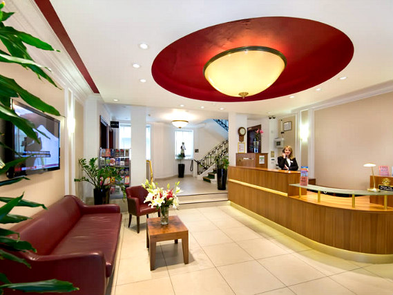 Relax in the lounge area