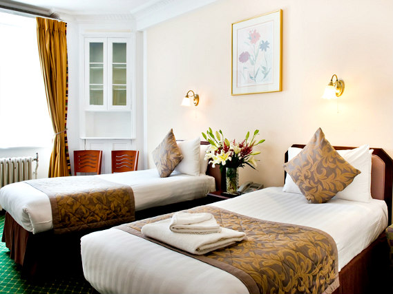 A typical twin room