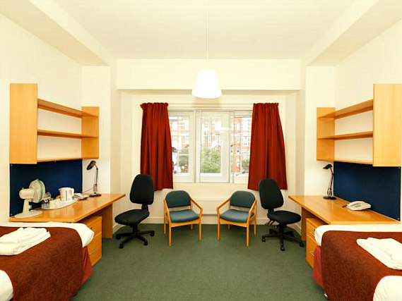 A twin is great for two guests