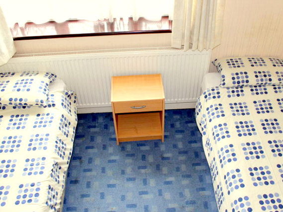 A twin is great for two guests