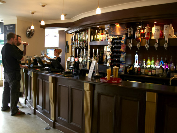 Relax in the bar at Best Western Cumberland Hotel after a busy day