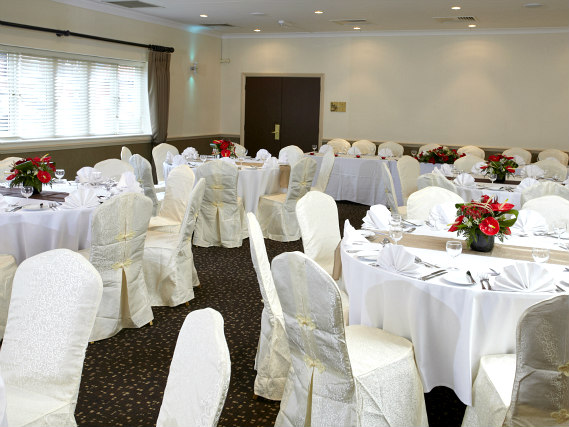 The wedding venue at Best Western Cumberland Hotel