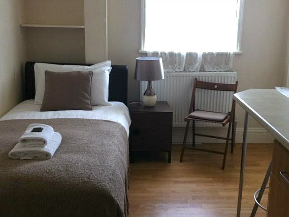 Single rooms at Aviva Studios provide privacy