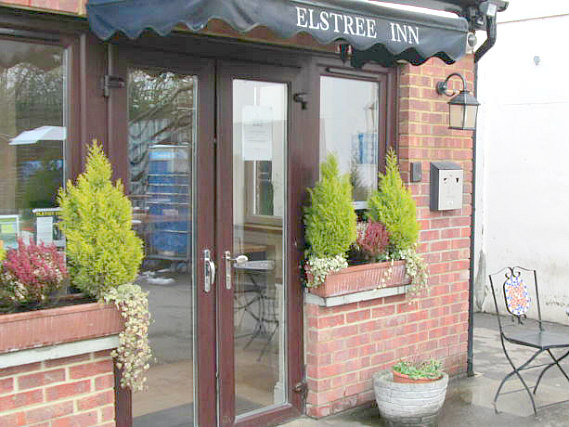 The outside of The Elstree Inn