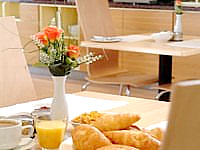 You can enjoy your complimentary breakfast in style and comfort