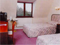 A Typical Twin Room at Skylane Hotel