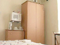 You'll even find tea and coffee making facilities in your room, as well as a microwave!