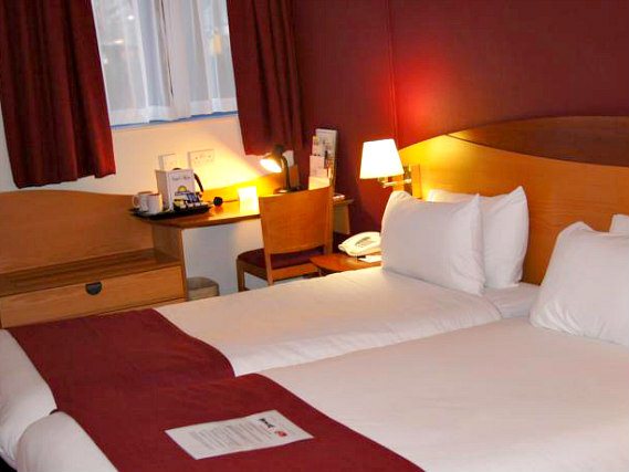 A typical twin room