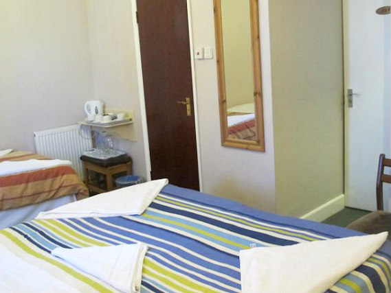 A room at Boston Manor Hotel