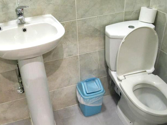 A typical bathroom
