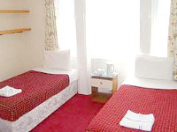 A Twin room at Hotel Balkan